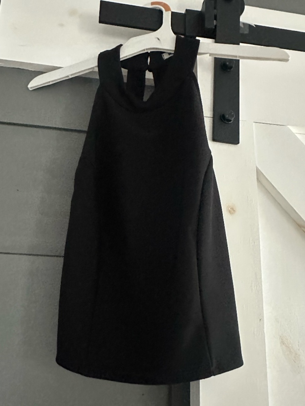 Brandy Melville - Black Open Back Tank Top - Size S